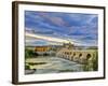 Roman Bridge Over Guadalquivir River and Mezquita, Cordoba, Cordoba Province, Andalucia, Spain-Alan Copson-Framed Photographic Print