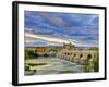 Roman Bridge Over Guadalquivir River and Mezquita, Cordoba, Cordoba Province, Andalucia, Spain-Alan Copson-Framed Photographic Print