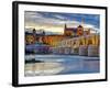 Roman Bridge Over Guadalquivir River and Mezquita, Cordoba, Cordoba Province, Andalucia, Spain-Alan Copson-Framed Photographic Print