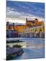 Roman Bridge Over Guadalquivir River and Mezquita, Cordoba, Cordoba Province, Andalucia, Spain-Alan Copson-Mounted Photographic Print