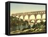 Roman Bridge over the Gard, Constructed by Agrippa, Nîmes, France, C.1890-C.1900-null-Framed Stretched Canvas