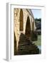 Roman Bridge Spanning the Arga River, Puente La Reina, Navarra, Spain-David R. Frazier-Framed Photographic Print