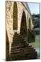 Roman Bridge Spanning the Arga River, Puente La Reina, Navarra, Spain-David R. Frazier-Mounted Photographic Print