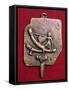 Roman bronze phallic amulet. Artist: Unknown-Unknown-Framed Stretched Canvas