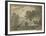 Roman Campagna with Figures, 1756-Richard Wilson-Framed Giclee Print