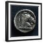 Roman-Campanian Didramma Depicting a Horse, Roman Coins-null-Framed Giclee Print