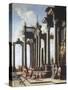 Roman Capriccio-Viviano Codazzi-Stretched Canvas