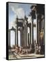 Roman Capriccio-Viviano Codazzi-Framed Stretched Canvas