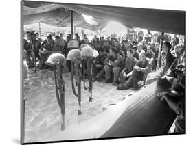 Roman Catholic and Protestant Memorial Services at Da Nang Air Base-null-Mounted Photographic Print