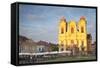 Roman Catholic Cathedral in Piata Unirii, Timisoara, Banat, Romania, Europe-Ian Trower-Framed Stretched Canvas