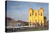 Roman Catholic Cathedral in Piata Unirii, Timisoara, Banat, Romania, Europe-Ian Trower-Stretched Canvas