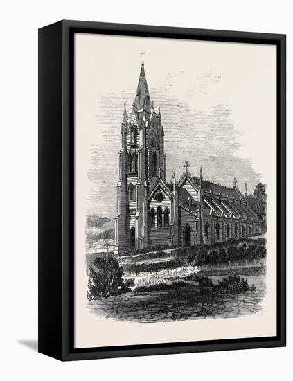 Roman Catholic Cathedral Wellington New Zealand 1869-null-Framed Stretched Canvas