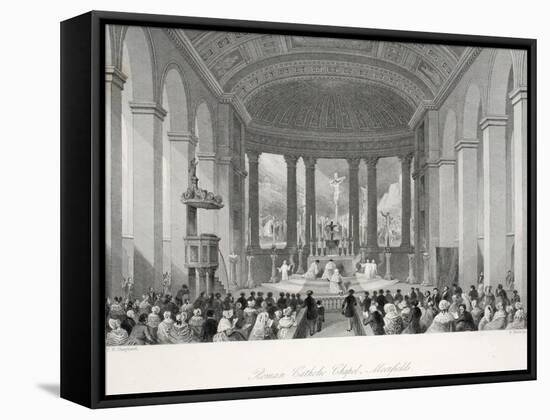 Roman Catholic Chapel-Thomas Hosmer Shepherd-Framed Stretched Canvas