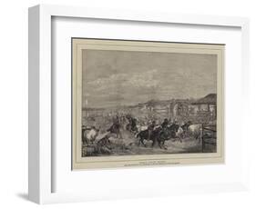 Roman Cattle Market-Charles H. Poingdestre-Framed Giclee Print