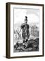 Roman Centurion Conquering the Gauls under Julius Caesar, 1st Century BC-Charaire et fils-Framed Giclee Print