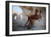 Roman Chariot Fresco, Ancient Ostia (Ostia Antica), Rome, Lazio, Italy, Europe-Oliviero Olivieri-Framed Photographic Print