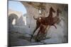 Roman Chariot Fresco, Ancient Ostia (Ostia Antica), Rome, Lazio, Italy, Europe-Oliviero Olivieri-Mounted Photographic Print