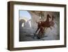 Roman Chariot Fresco, Ancient Ostia (Ostia Antica), Rome, Lazio, Italy, Europe-Oliviero Olivieri-Framed Photographic Print