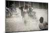 Roman Chariot in a Fight of Gladiators, Bloody Circus-outsiderzone-Mounted Photographic Print
