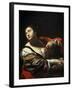 Roman Charity, 1620S-Simon Vouet-Framed Giclee Print