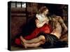 Roman Charity, C1612-Peter Paul Rubens-Stretched Canvas