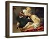 Roman Charity: Cimon and Pero-Theodore van, called Dirk Baburen-Framed Giclee Print