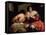 Roman Charity-Nicolas Regnier-Framed Stretched Canvas