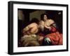 Roman Charity-Nicolas Regnier-Framed Giclee Print