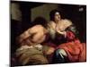 Roman Charity-Nicolas Regnier-Mounted Giclee Print