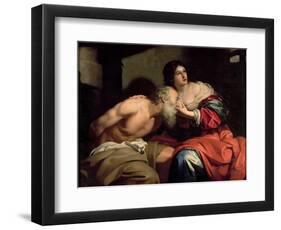 Roman Charity-Nicolas Regnier-Framed Giclee Print