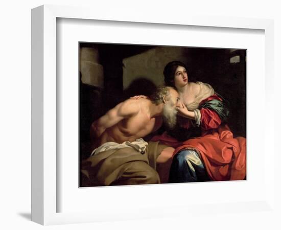 Roman Charity-Nicolas Regnier-Framed Giclee Print