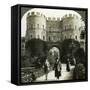 Roman City Gates, Cologne, Germany-EW Kelley-Framed Stretched Canvas