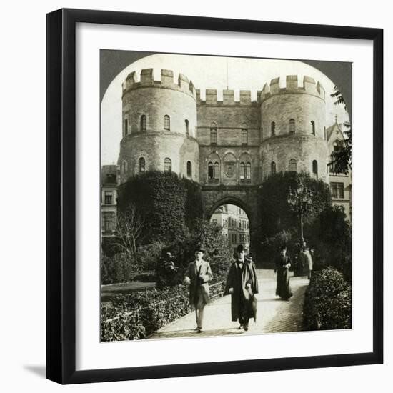 Roman City Gates, Cologne, Germany-EW Kelley-Framed Photographic Print