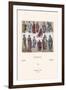 Roman Civil Costumes-Racinet-Framed Art Print