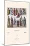 Roman Civil Costumes-Racinet-Mounted Art Print