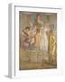 Roman Civilization. Admetus and Alcestis from the Basilica of Ercolano-null-Framed Giclee Print