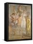 Roman Civilization. Admetus and Alcestis from the Basilica of Ercolano-null-Framed Stretched Canvas