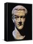 Roman Civilization Bust of Gaius Julius Caesar Germanicus also known as Caligula, Roman Emperor-null-Framed Stretched Canvas