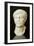 Roman Civilization Head of Drusus Minor from Roselle, Domus of the Mosaics, Tuscany Region, Italy-null-Framed Giclee Print