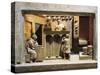 Roman Civilization, Model Reconstruction of Roman Wine Shop-null-Stretched Canvas