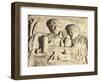 Roman Civilization, Plaster Cast of Trajan's Column, Roman Carpenters at Work-null-Framed Giclee Print