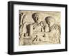 Roman Civilization, Plaster Cast of Trajan's Column, Roman Carpenters at Work-null-Framed Giclee Print