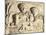 Roman Civilization, Plaster Cast of Trajan's Column, Roman Carpenters at Work-null-Mounted Giclee Print