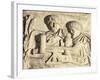 Roman Civilization, Plaster Cast of Trajan's Column, Roman Carpenters at Work-null-Framed Giclee Print