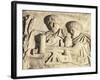 Roman Civilization, Plaster Cast of Trajan's Column, Roman Carpenters at Work-null-Framed Giclee Print