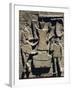 Roman Civilization, Relief Depicting Operation of Mill, from Ostia Antica, Italy-null-Framed Giclee Print