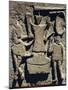 Roman Civilization, Relief Depicting Operation of Mill, from Ostia Antica, Italy-null-Mounted Giclee Print