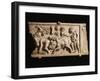 Roman Civilization Relief Depicting Work in Fields-null-Framed Giclee Print