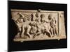 Roman Civilization Relief Depicting Work in Fields-null-Mounted Giclee Print