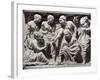 Roman Civilization, Relief Portraying Children Playing with Nuts, Detail from Sarcophagus-null-Framed Giclee Print